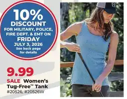 Runnings Women's Tug-Free Tank offer