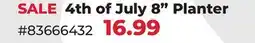 Runnings 4th of July 8 Planter offer