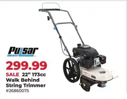 Runnings Pulsar 22 173cc Walk Behind String Trimmer offer