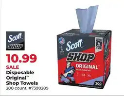 Runnings Scott Disposable Original Shop Towels offer