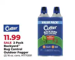 Runnings Cutter 2 Pack Backyard Bug Control Outdoor Fogger offer
