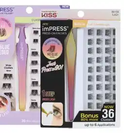 CVS Kiss imPRESS false eyelash kit offer