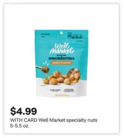 CVS Well Market specialty nuts offer