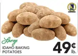 Pete's Fresh Market IDAHO BAKING POTATOES offer