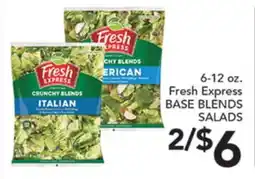 Pete's Fresh Market Fresh Express BASE BLENDS SALADS offer