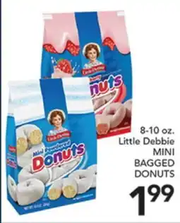 Pete's Fresh Market 8-10 oz. Little Debbie MINI BAGGED DONUTS offer