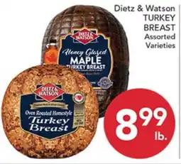 Pete's Fresh Market Dietz & Watson TURKEY BREAST offer