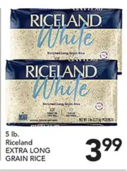 Pete's Fresh Market 5 lb. Riceland EXTRA LONG GRAIN RICE offer