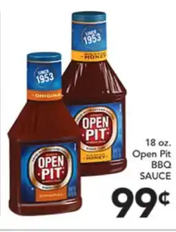 Pete's Fresh Market 18 oz. Open Pit BBQ SAUCE offer