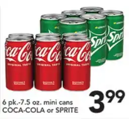 Pete's Fresh Market COCA-COLA or SPRITE offer