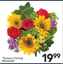 Pete's Fresh Market Summer Coming BOUQUET offer