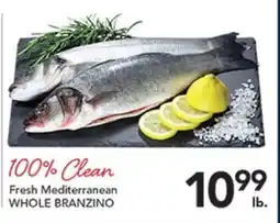 Pete's Fresh Market Fresh Mediterranean WHOLE BRANZINO offer