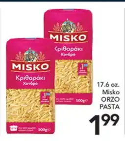 Pete's Fresh Market 17.6 oz. Misko ORZO PASTA offer