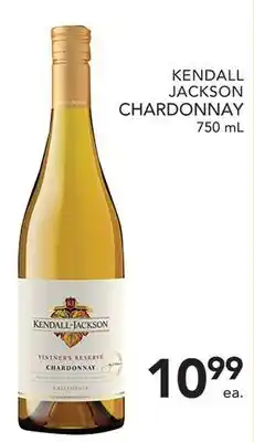 Pete's Fresh Market KENDALL JACKSON CHARDONNAY offer
