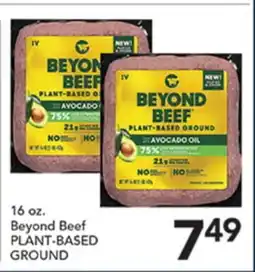 Pete's Fresh Market 16 oz. Beyond Beef PLANT-BASED GROUND offer