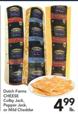 Pete's Fresh Market Dutch Farms CHEESE offer