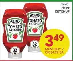 Pete's Fresh Market Heinz KETCHUP offer