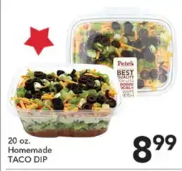 Pete's Fresh Market Homemade TACO DIP offer