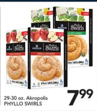 Pete's Fresh Market 29-30 oz. Akropolis PHYLLO SWIRLS offer