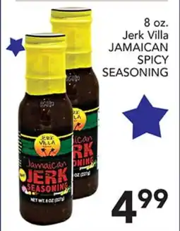 Pete's Fresh Market 8 oz. Jerk Villa JAMAICAN SPICY SEASONING offer