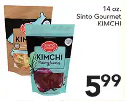 Pete's Fresh Market Sinto Gourmet KIMCHI offer