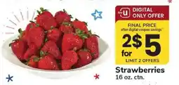 Safeway Strawberries offer
