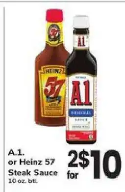 Safeway A-1 or Heinz 57 Steak Sauce offer