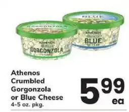 Safeway Athenos Crumbled Gorgonzola or Blue Cheese offer
