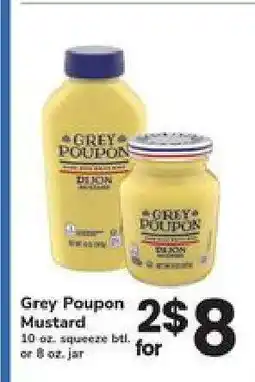 Safeway Grey Poupon Mustard offer