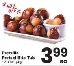 Safeway Pretzilla Pretzel Bite Tub offer