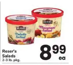 Safeway Reser's Salads offer