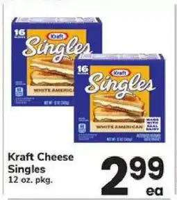 Safeway Kraft cheese singles offer