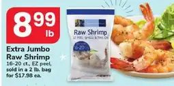 Safeway Extra Jumbo Raw Shrimp offer