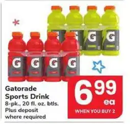 Safeway Gatorade Sports Drink offer