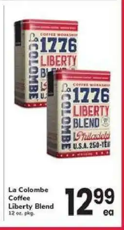 Safeway La Colombe Coffee Liberty Blend offer