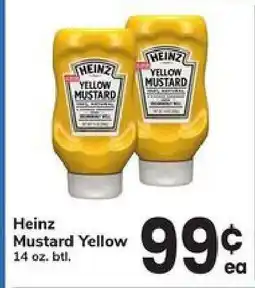 Safeway Heinz Mustard Yellow offer