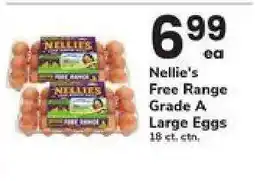 Safeway Nellie's Free Range Grade A Large Eggs offer