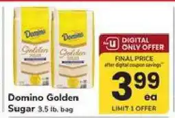 Safeway Domino Golden Sugar offer
