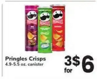 Safeway Pringles Crisps offer