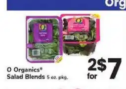 Safeway O Organics Salad Blends offer