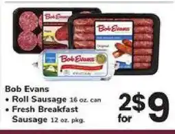 Safeway Bob Evans sausage offer