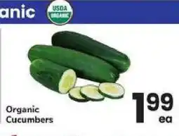 Safeway Organic Cucumbers offer