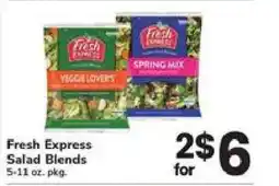 Safeway Fresh Express Salad Blends offer