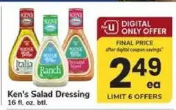Safeway Ken's Salad Dressing offer