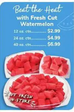 Safeway Fresh Cut Watermelon offer