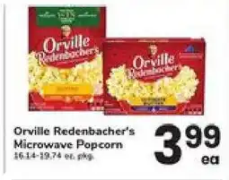 Safeway Orville Redenbacher's Microwave Popcorn offer