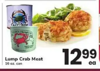 Safeway Lump Crab Meat offer