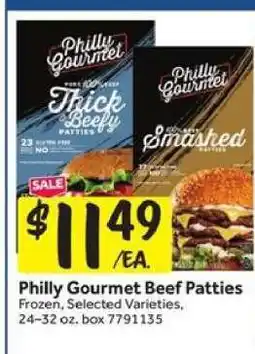 Stop&Shop Philly Gourmet Beef Patties offer