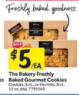 Stop&Shop The Bakery Freshly Baked Gourmet Cookies offer