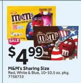 Stop&Shop M&M's Sharing Size offer